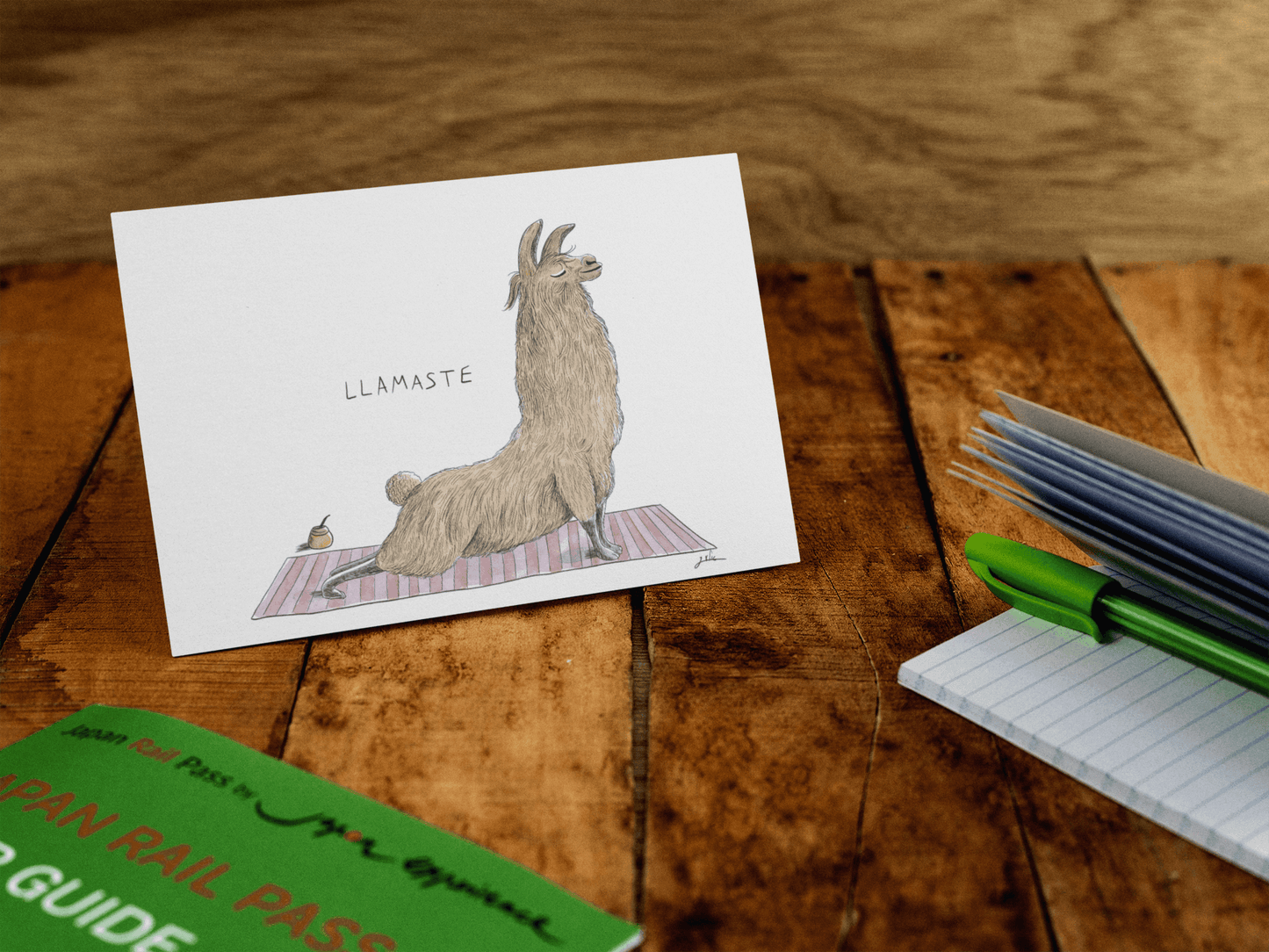 הדפסים | מארז רביעיית חיות היוגה