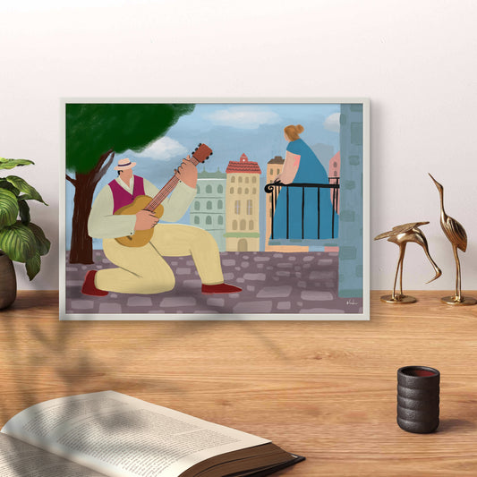 הדפס צבעוני | סרנדה אורבנית