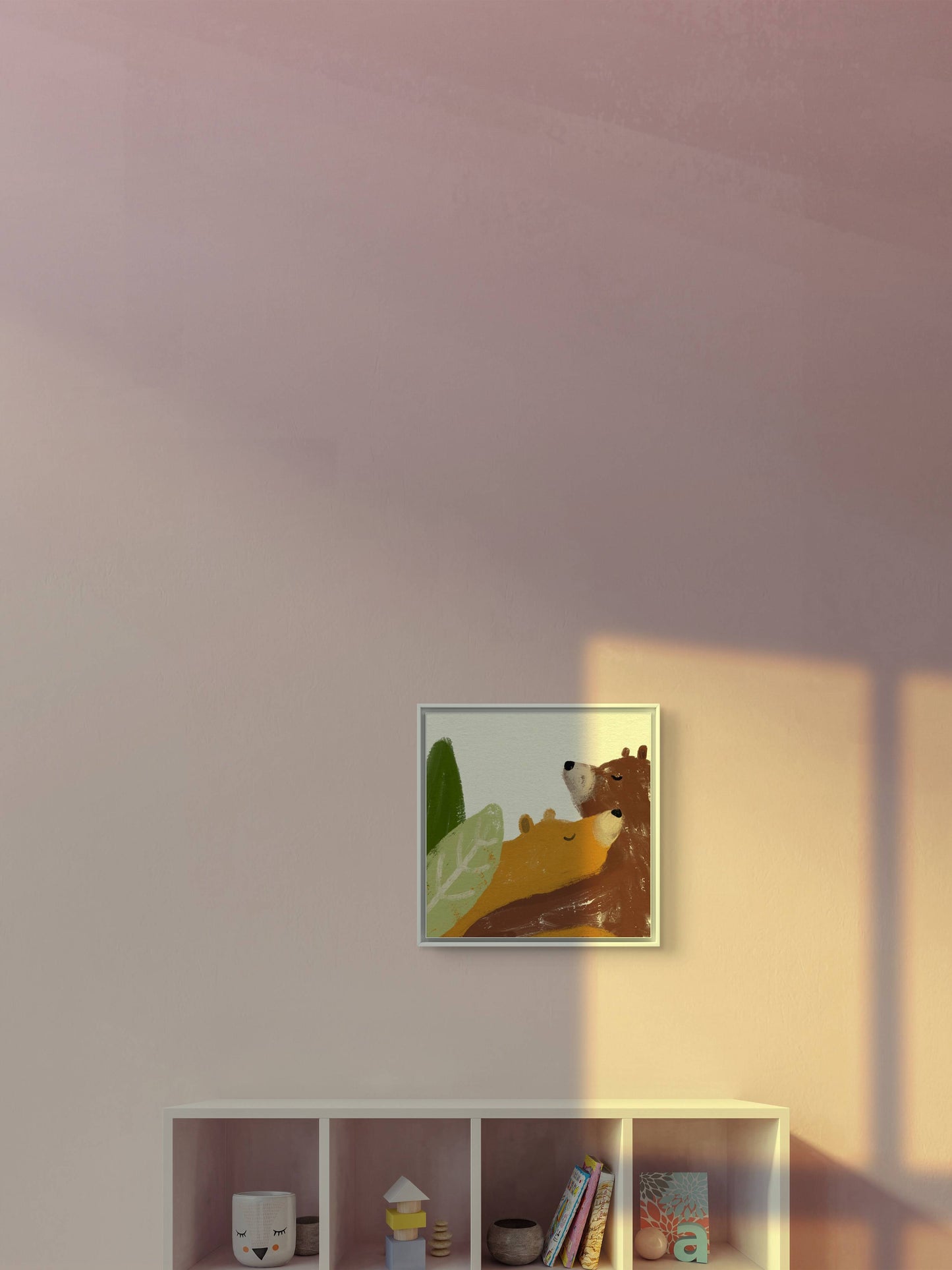 הדפס איור | זוג דובים