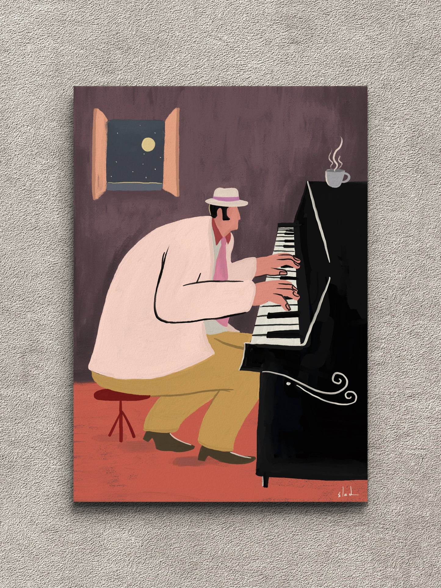 הדפס צבעוני | הפסנתרן