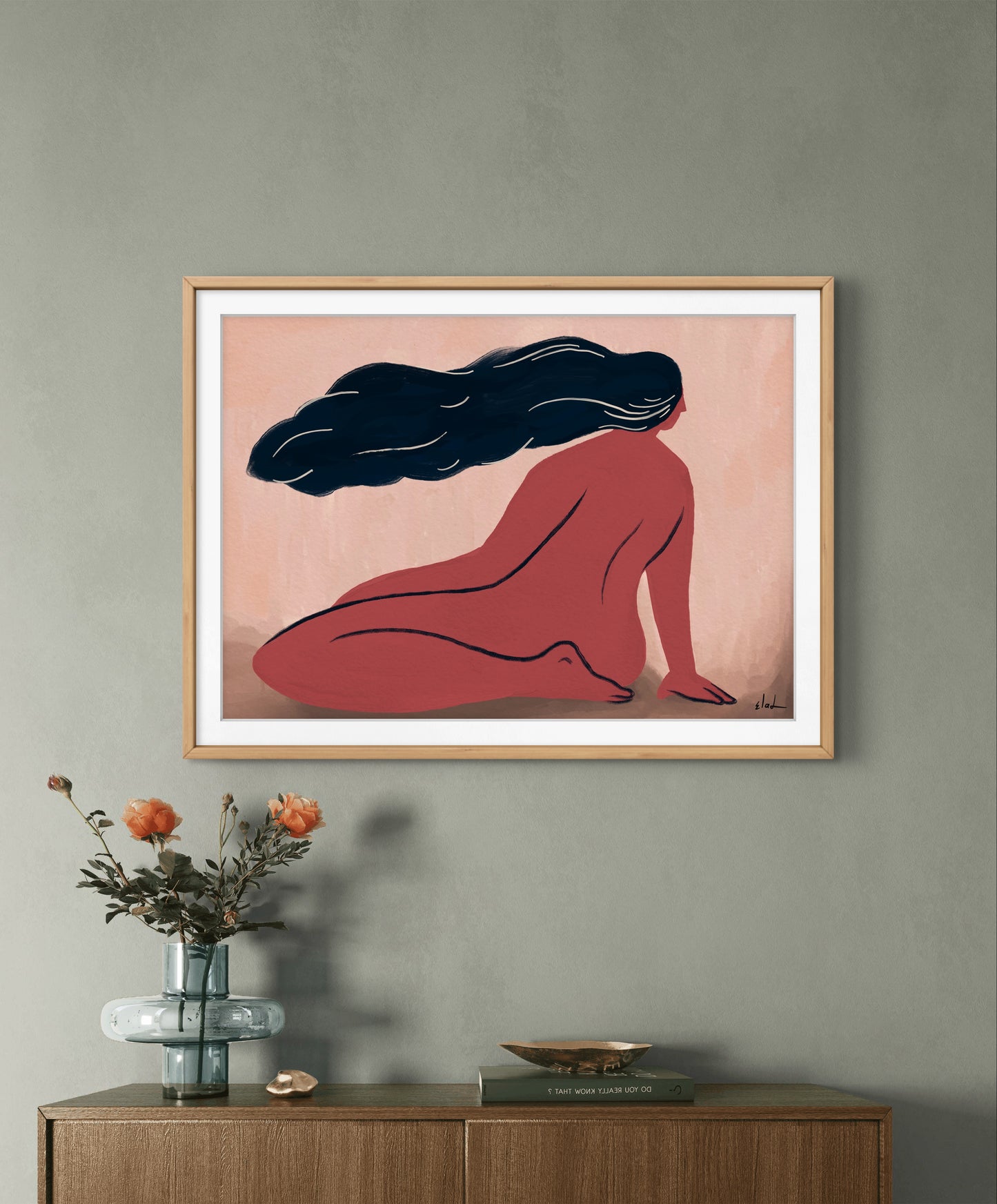 הדפס צבעוני | אישה