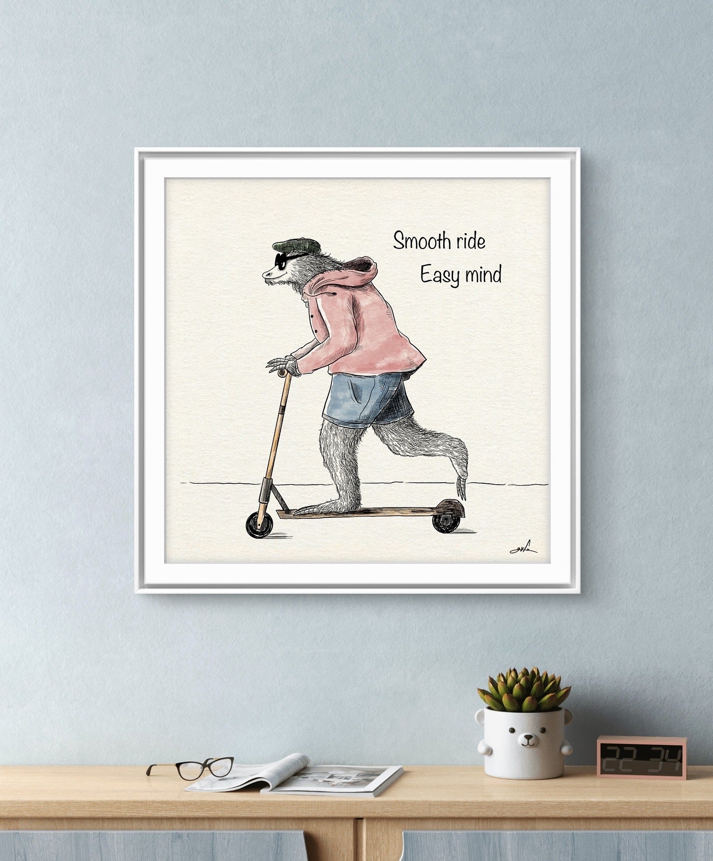 הדפס איור | רוכב