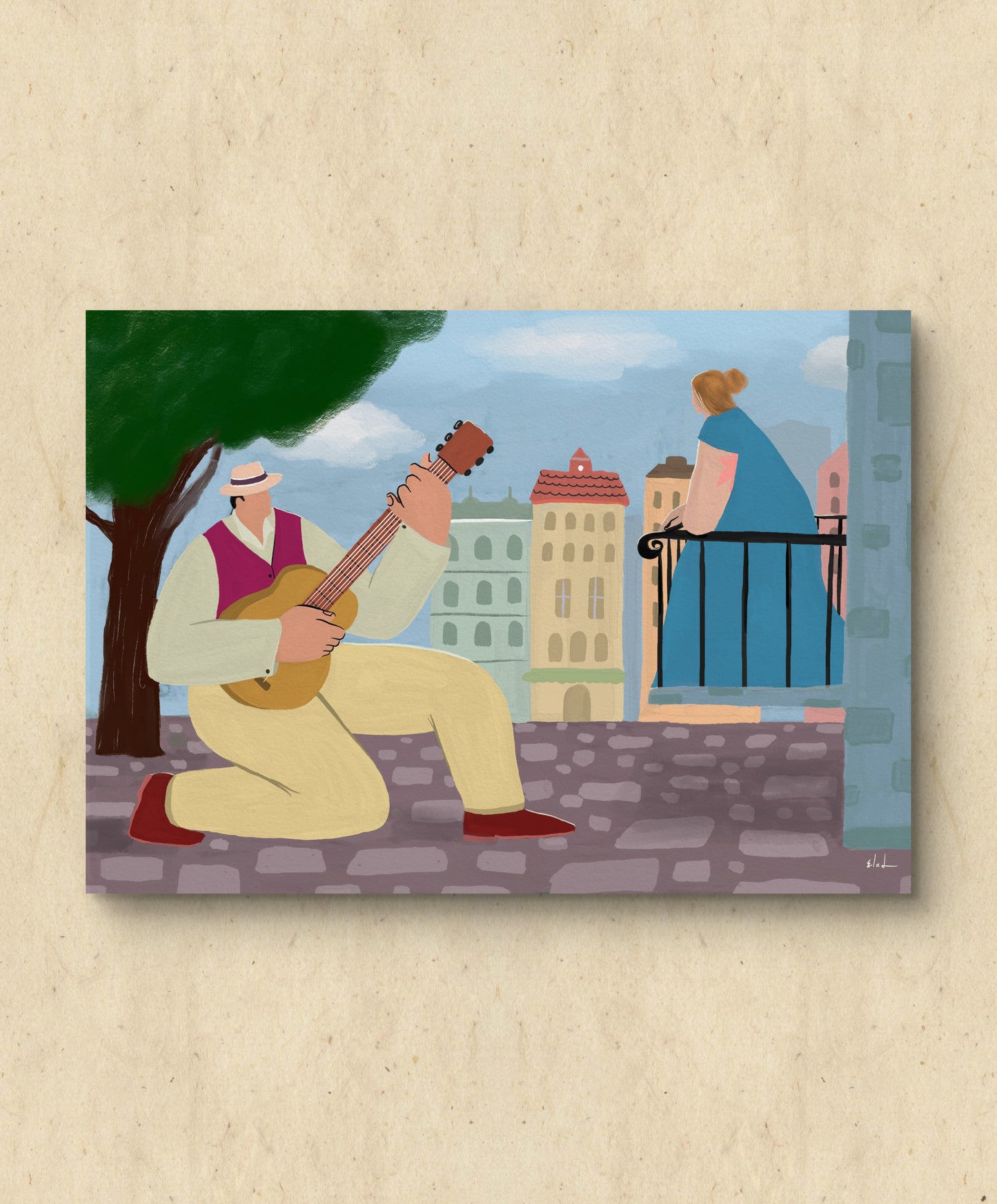 הדפס צבעוני | סרנדה אורבנית