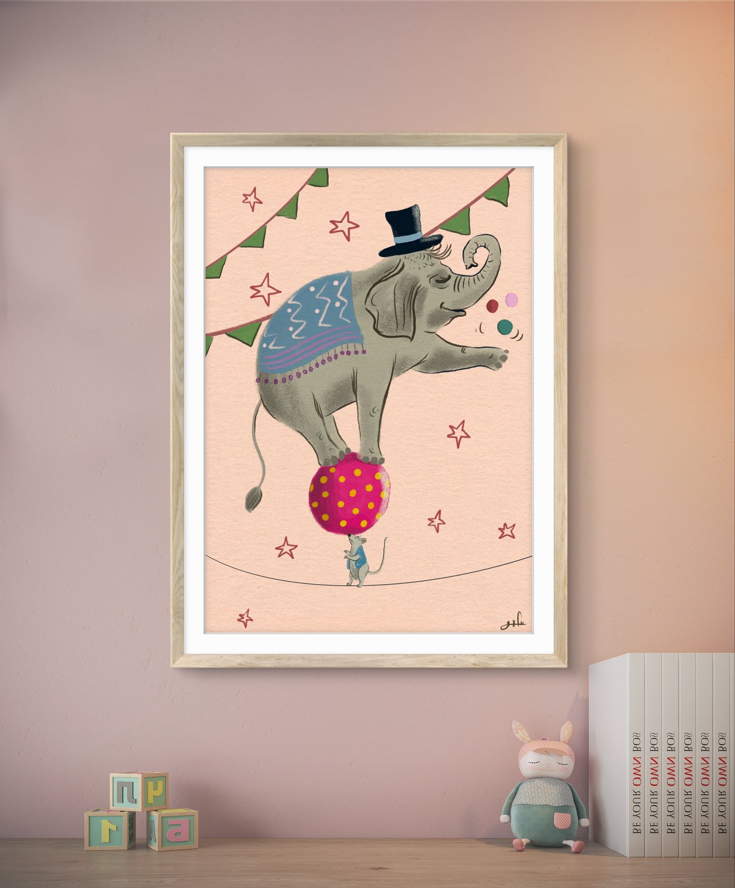 הדפס איור | חיות קרקס