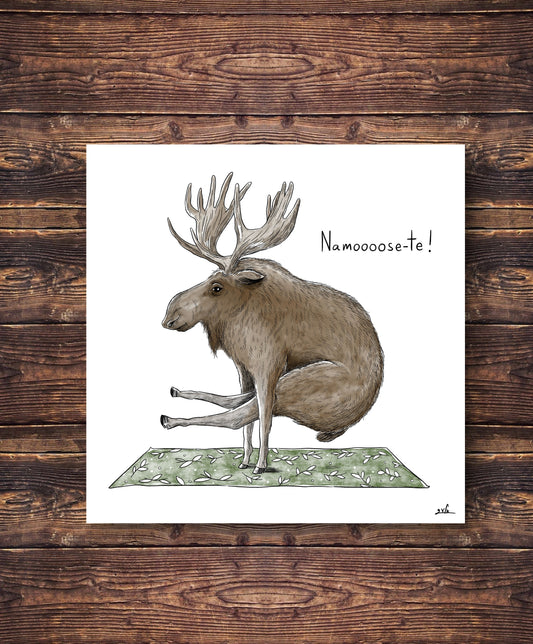 הדפס איור | מוס יוגה