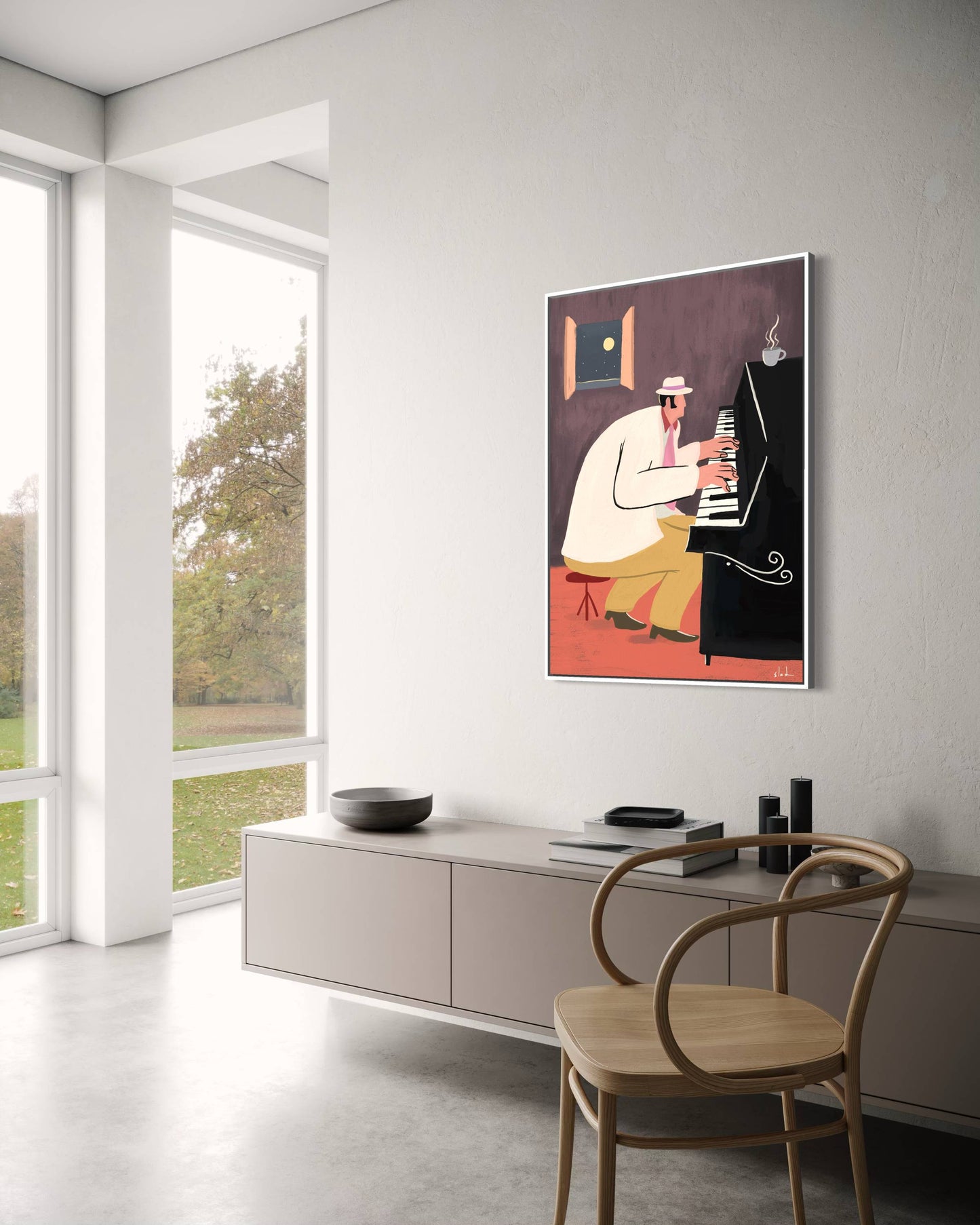 הדפס צבעוני | הפסנתרן