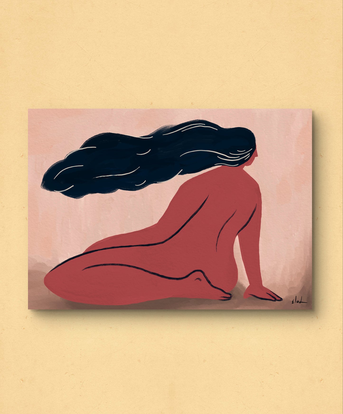 הדפס צבעוני | אישה